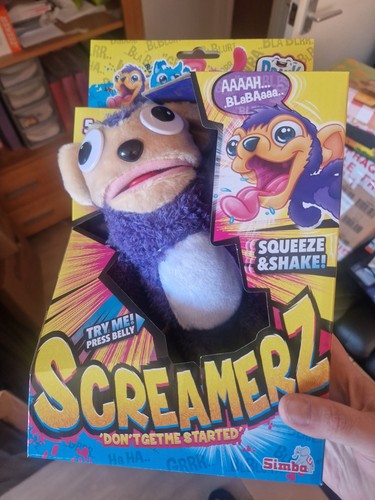 Simba screamerz monkey plush - simba,