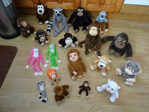 Plush monkeys soft toys - x,