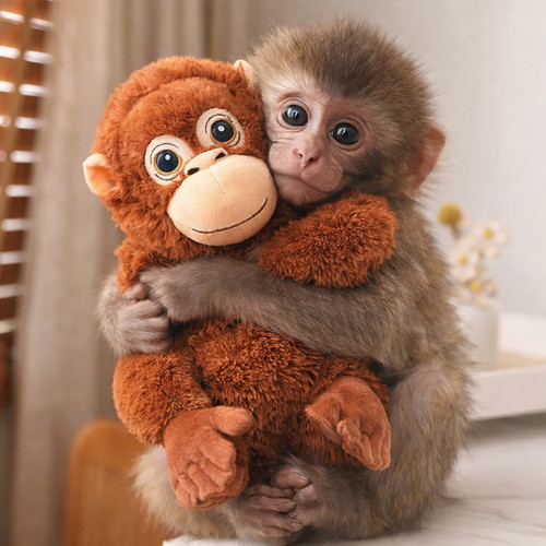 66cm punch monkey plush toy - monkey,