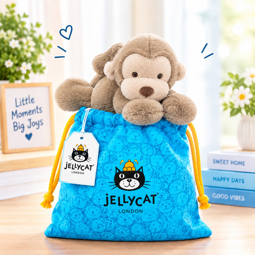 Monkey style plush toy - monkey,