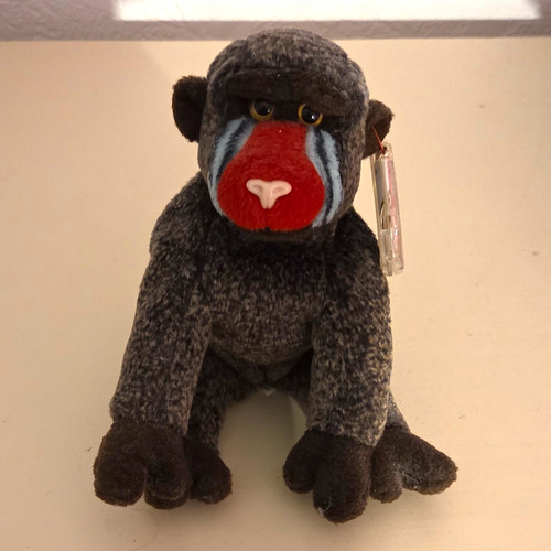 Beanie baby monkey - ty,