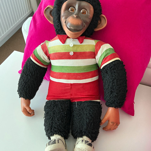 Plush chimp soft toy monkey - plush,