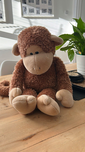 Gund vintage plush monkey - vintage,