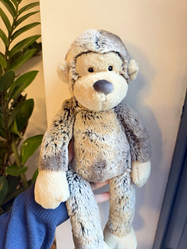 Jellycat retired puddle monkey - jellycat,