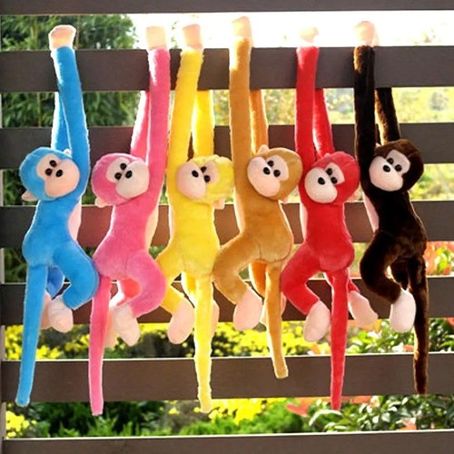 Long arm monkey plush toy - long,