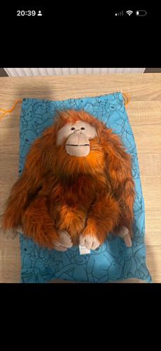 Jellycat orangutan plush soft - orangutan,