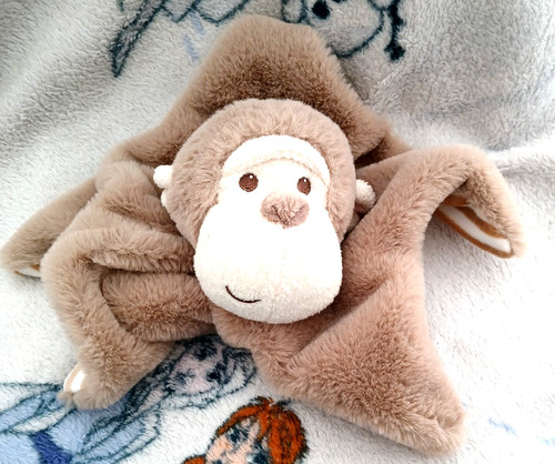 Keeleco monkey comfort blanket - monkey,