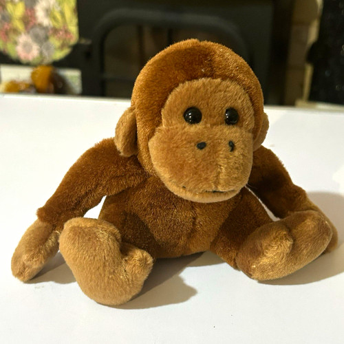 Monkey plush soft toy - plush,