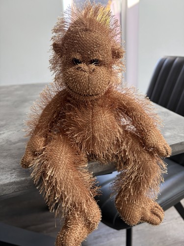 Small soft monkey toy - monkey,