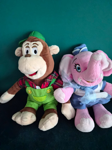 Plush soft toy monkey - toy,