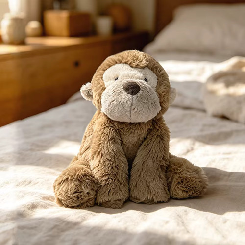52cm lying elephant monkey - lying,